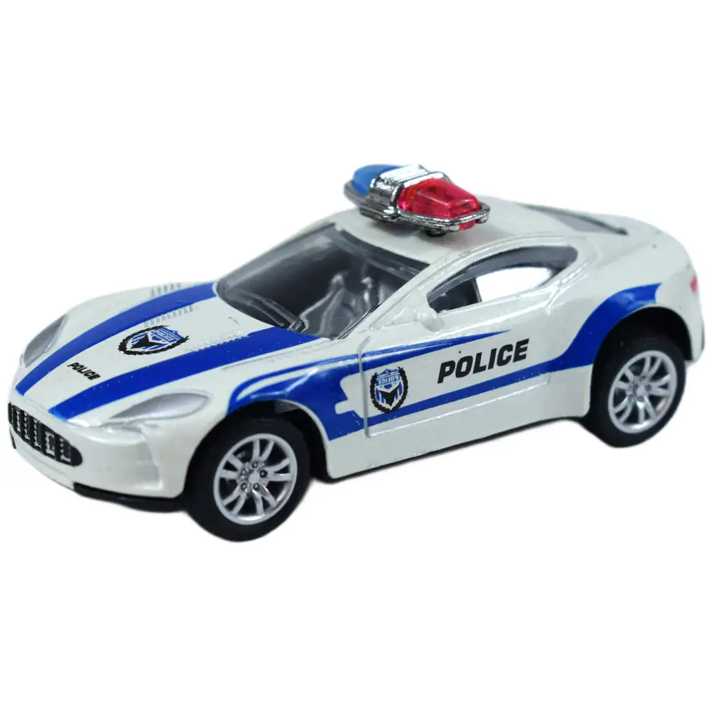 imagen de Coches de Policía: Set de coche de policía de metal en varias versiones 1/50 1ud 8