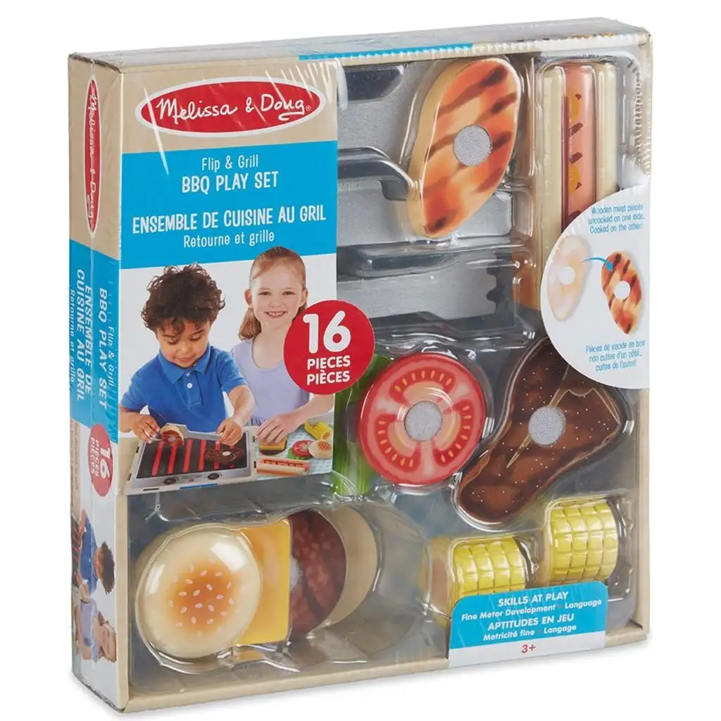 imagen de Cocinar-Hornear: Juego de Grill y BBQ - Melissa & Doug 2