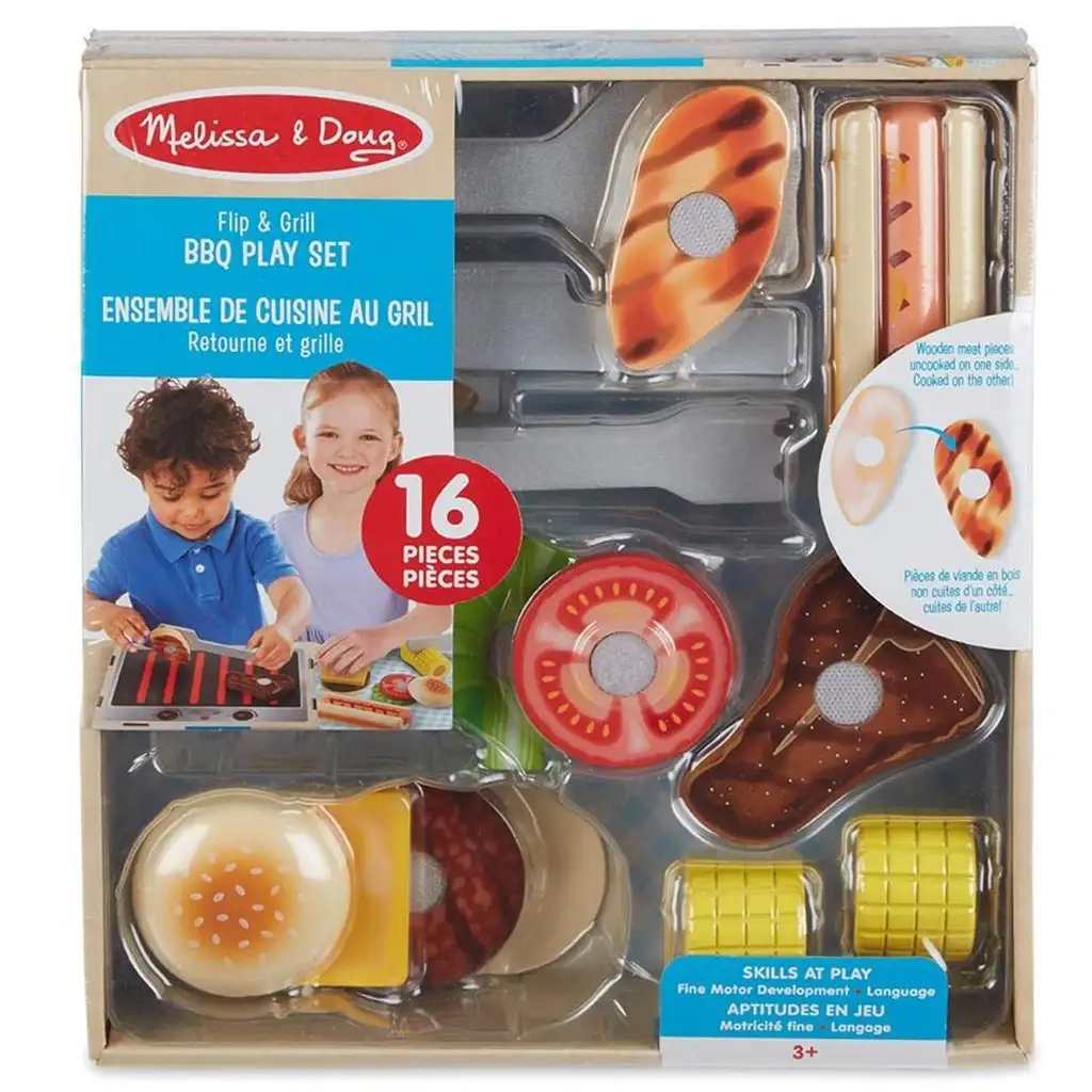 imagen de Cocinar-Hornear: Juego de Grill y BBQ - Melissa & Doug 1