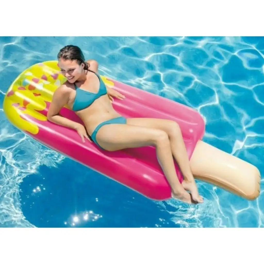imagen de Colchón inflable en forma de helado de palo 191x76cm - Intex 1