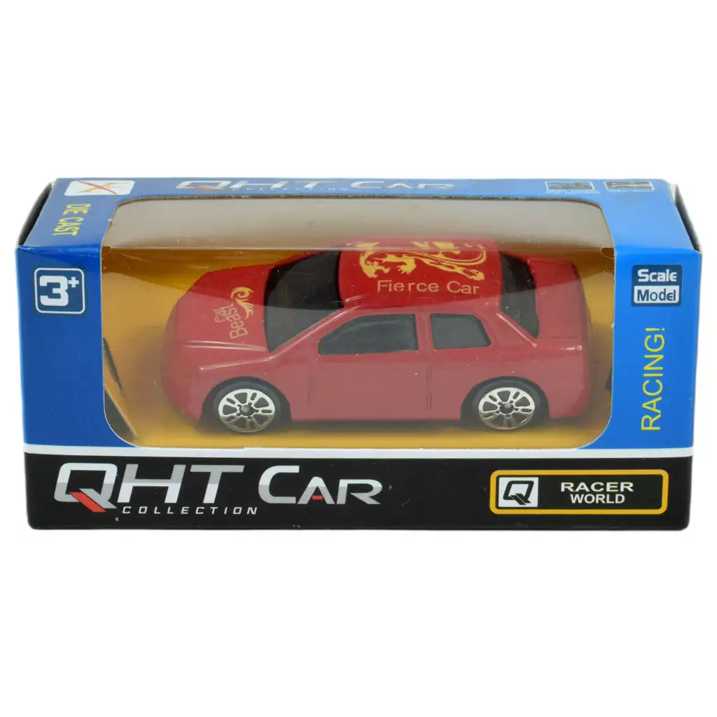 imagen de Colección de coches QHT: Set de coches de carreras de metal en varias versiones 1ud 1/64 8