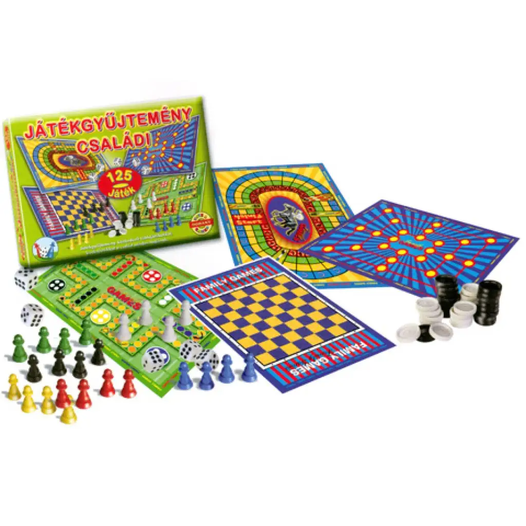 imagen de Colección de juegos familiares 125 tipos - D-Toys 1