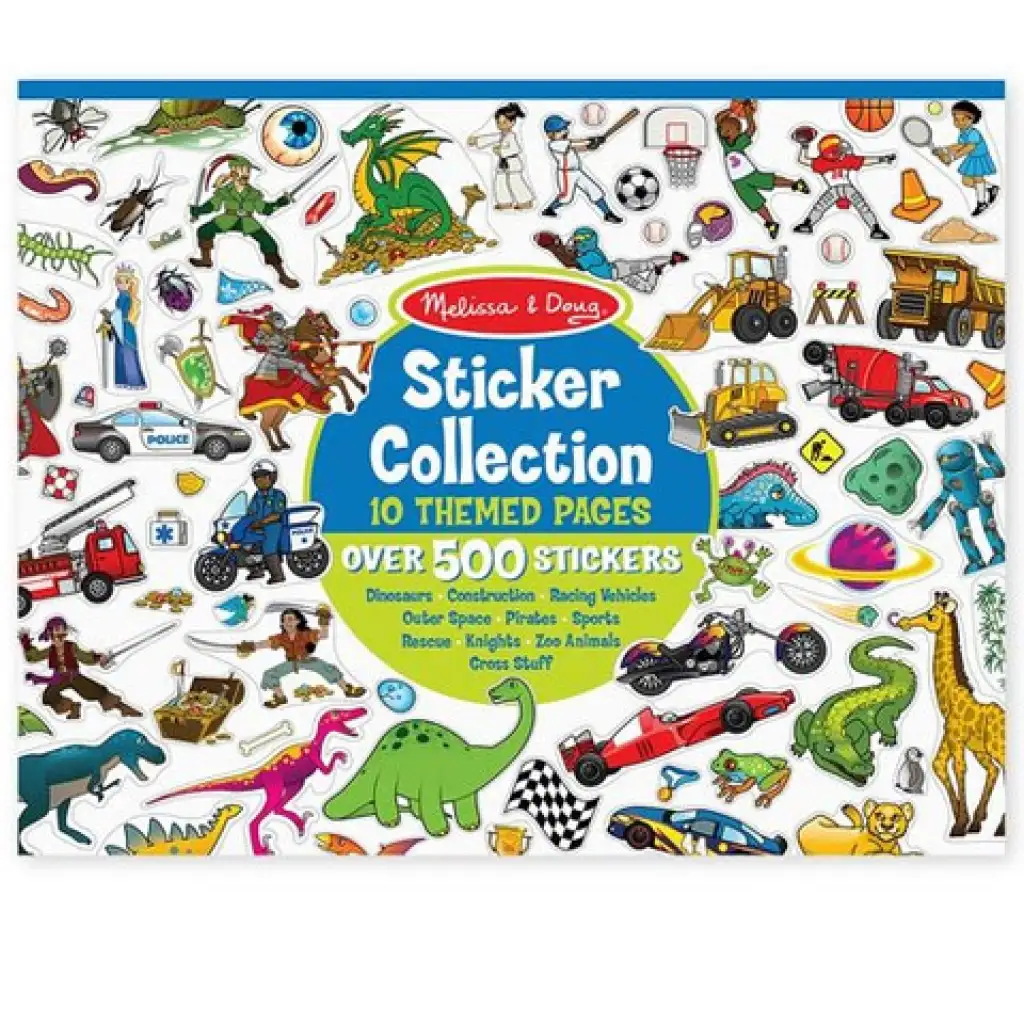 imagen de Colección de pegatinas 500 unidades - Melissa & Doug 1