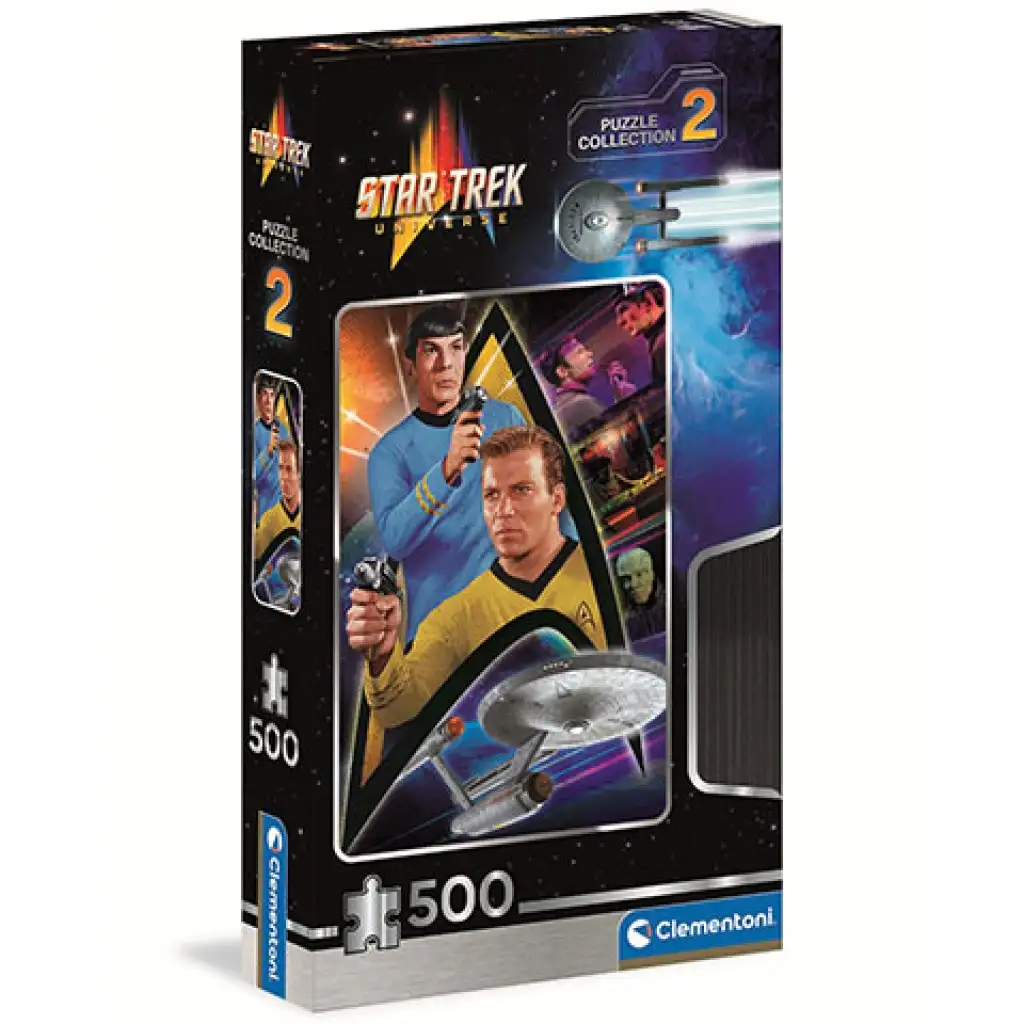 imagen de Colección de Puzzles del Universo de Star Trek 2 puzzle 500 piezas - Clementoni 1