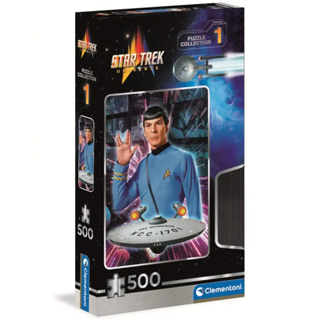 imagen de Colección de Rompecabezas del Universo de Star Trek 1 rompecabezas 500 piezas - Clementoni 1