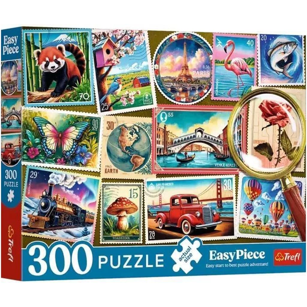 imagen de Colección de sellos Easy Piece puzzle de 300 piezas - Trefl 1
