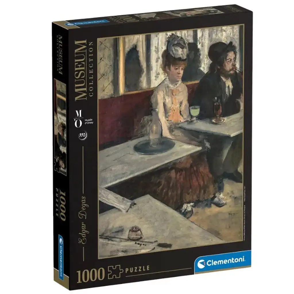 imagen de Colección Museo: Edgar Degas - En un café rompecabezas de 1000 piezas - Clementoni 1
