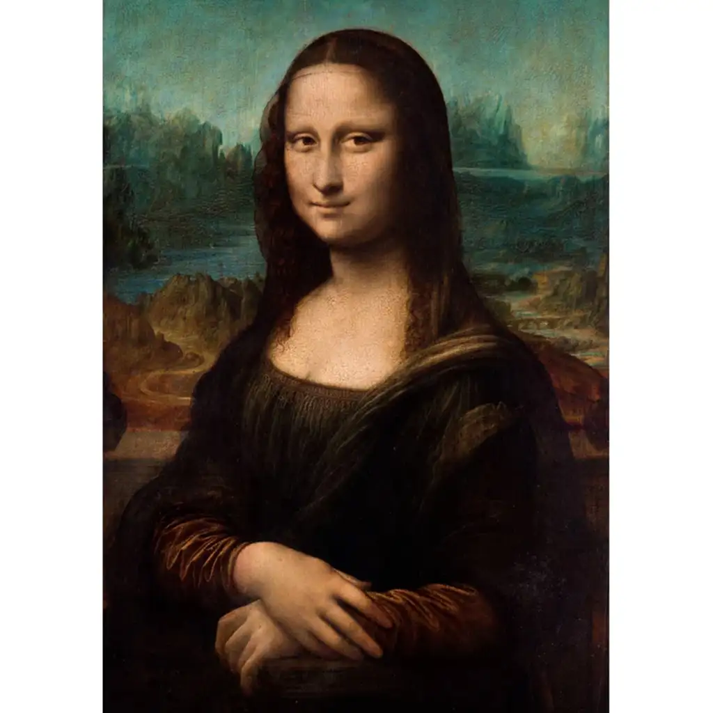 imagen de Colección Museo: Leonardo da Vinci - Mona Lisa rompecabezas de 1000 piezas - Clementoni 2