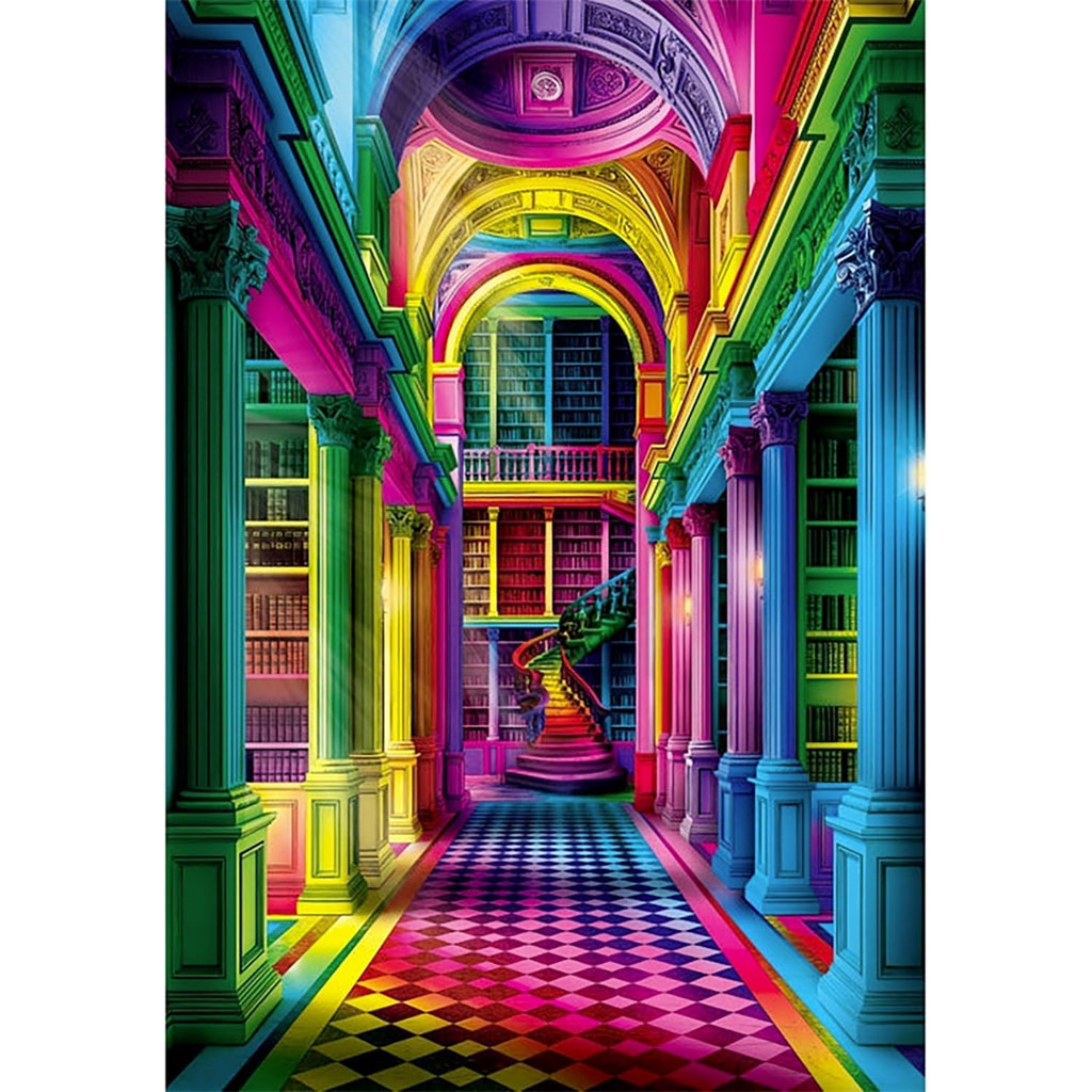 imagen de Colorbloom: Athenaeum rompecabezas de 1000 piezas - Clementoni 2