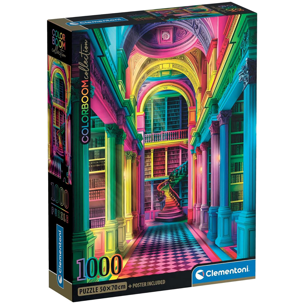 imagen de Colorbloom: Athenaeum rompecabezas de 1000 piezas - Clementoni 1