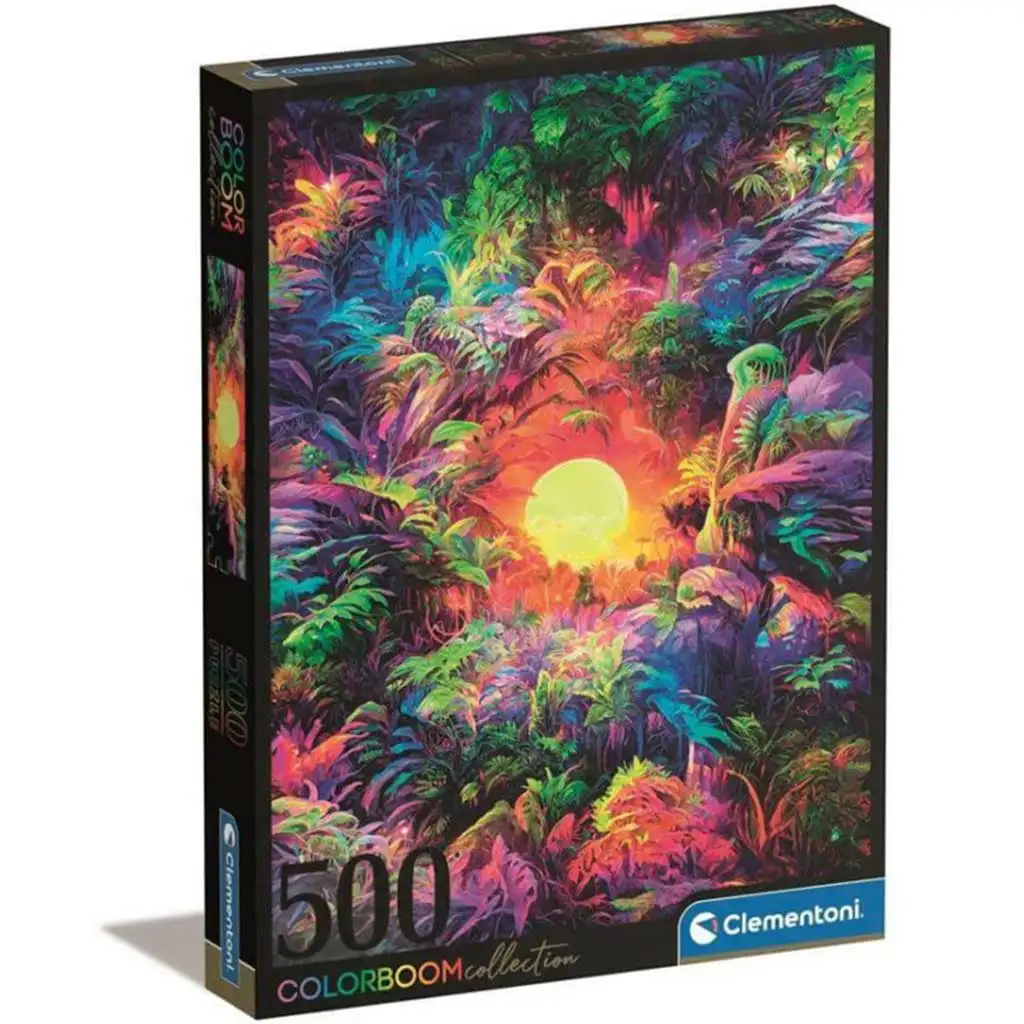 imagen de Colorboom: Puzzle psicodélico de 500 piezas - Clementoni 1