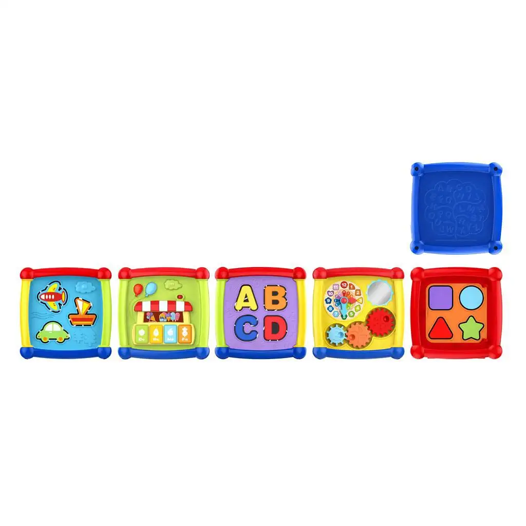 imagen de Colorido cubo educativo para bebés 3