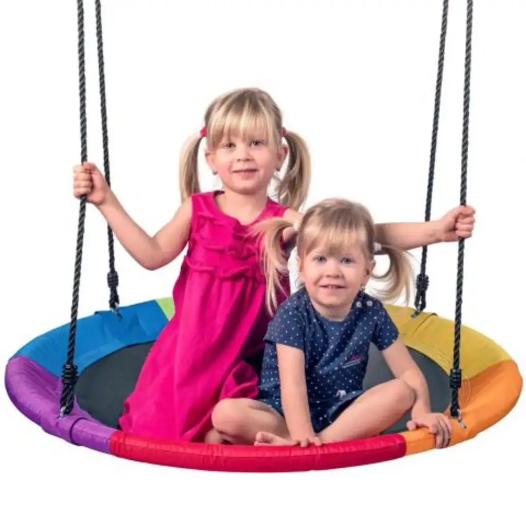 imagen de Columpio nido de 100 cm de color arcoíris 1