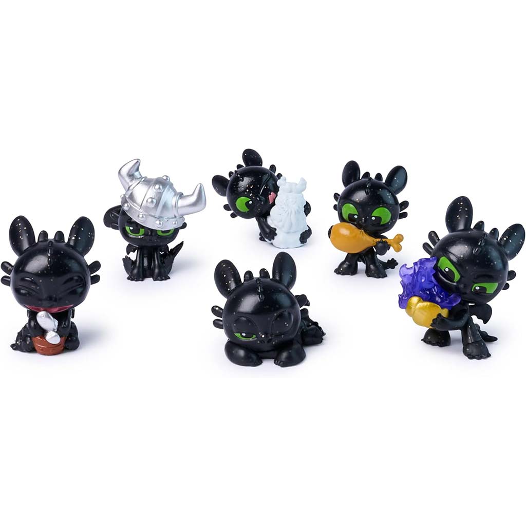 imagen de Cómo entrenar a tu dragón: Figura coleccionable de Sin Dientes en huevo - Spin Master 2