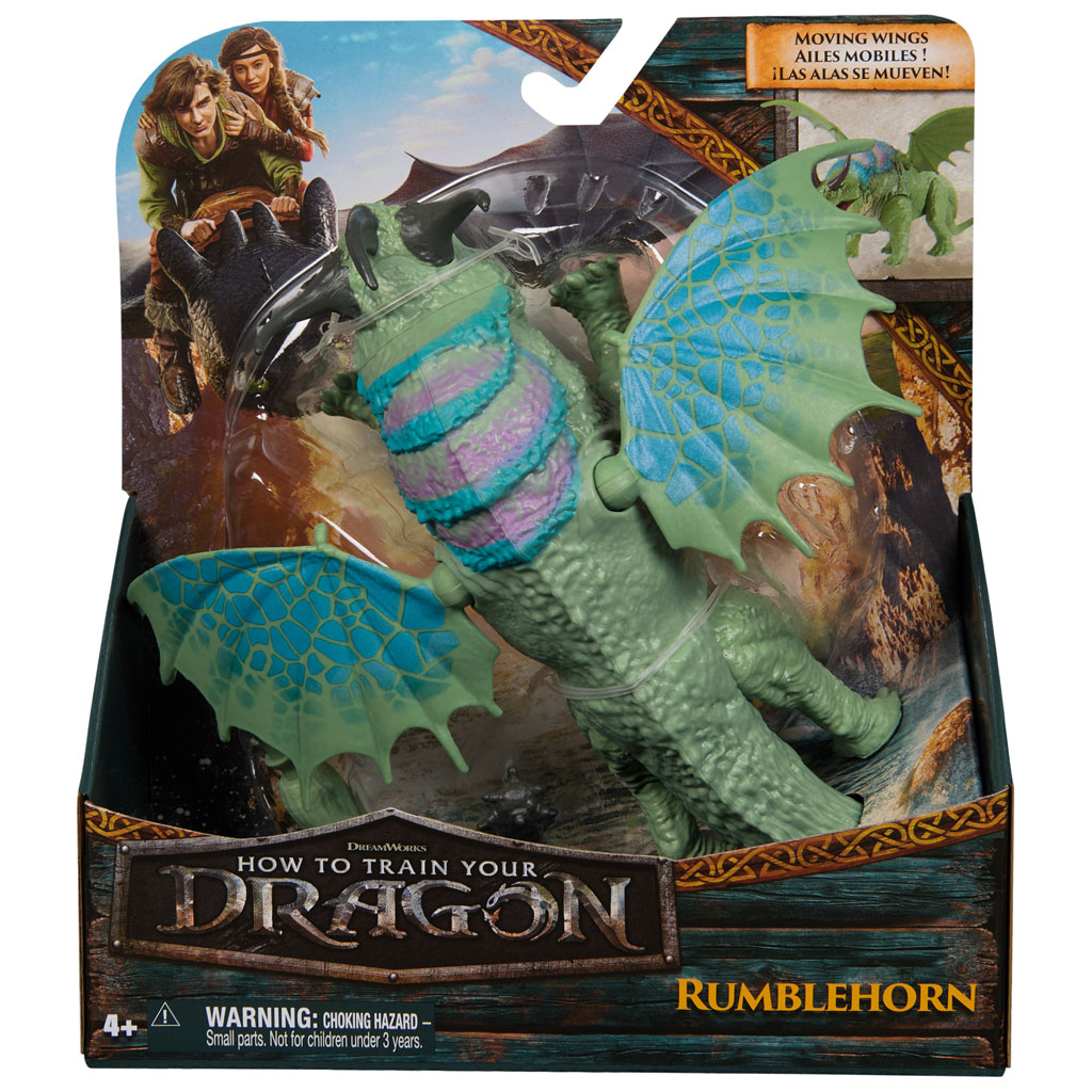 imagen de Cómo entrenar a tu dragón: Figura de dragón Rugido 19cm - Spin Master 1