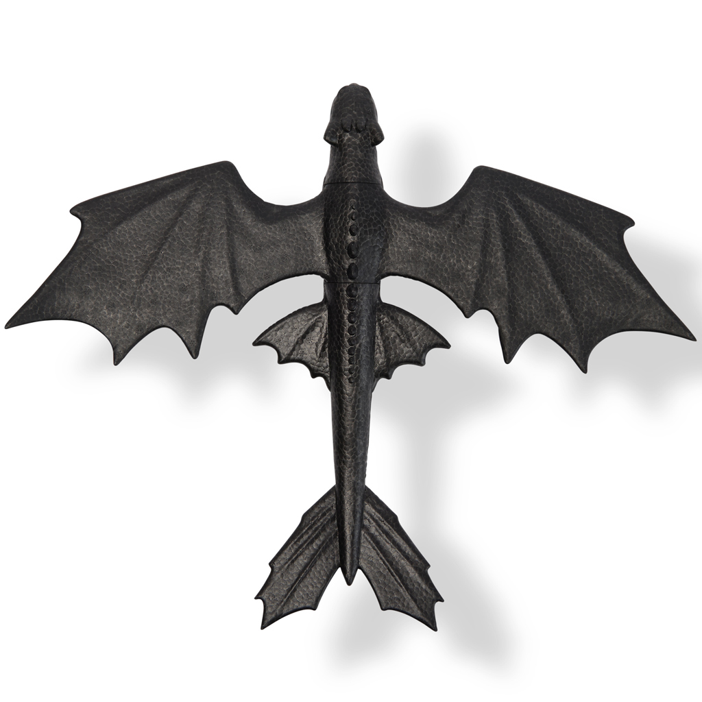 imagen de Cómo entrenar a tu dragón: Figura de dragón sin dientes de espuma voladora - Spin Master 2