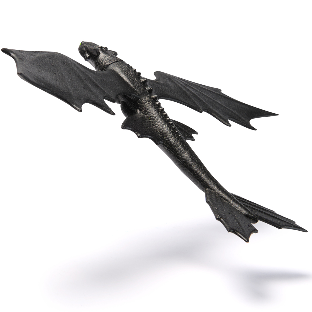 imagen de Cómo entrenar a tu dragón: Figura de dragón sin dientes de espuma voladora - Spin Master 3