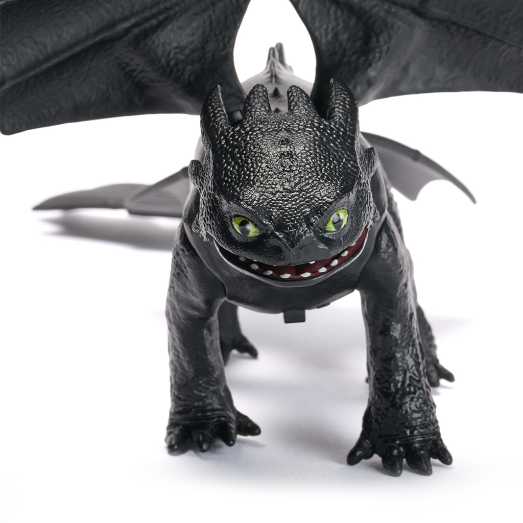 imagen de Cómo entrenar a tu dragón: Figura de juego de Chimuelo con sonidos de plasma - Spin Master 2