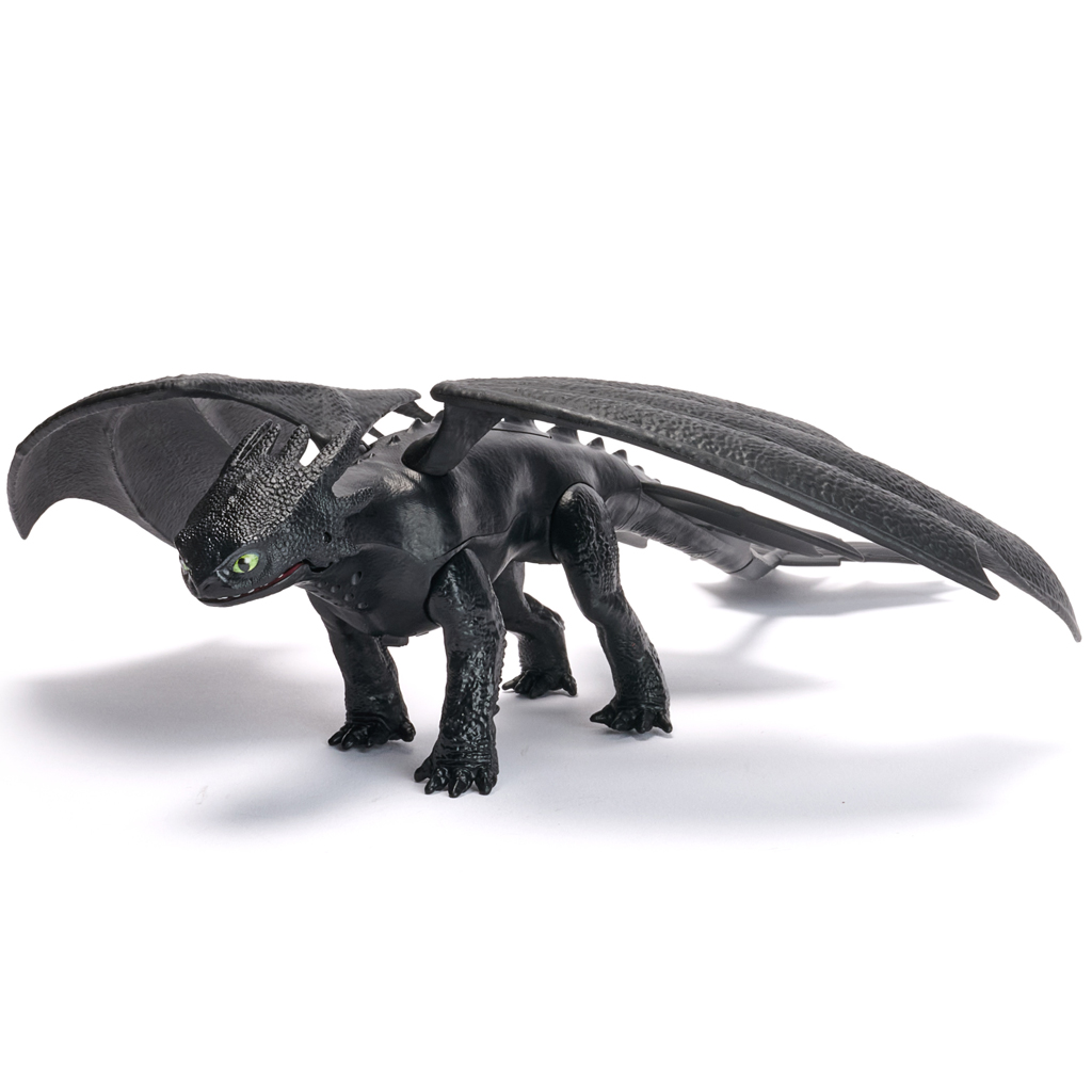 imagen de Cómo entrenar a tu dragón: Figura de juego de Chimuelo con sonidos de plasma - Spin Master 3