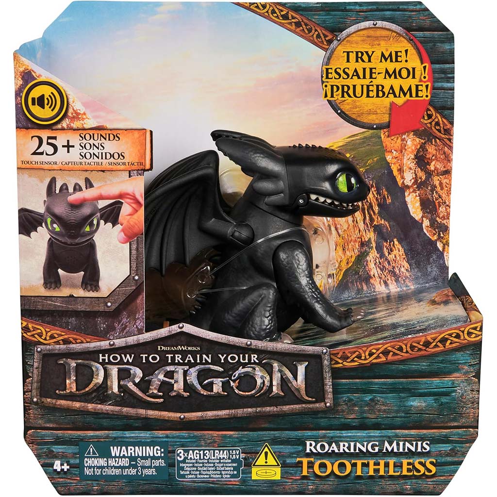 imagen de Cómo entrenar a tu dragón: Mini interactivo Chimuelo - Spin Master 1