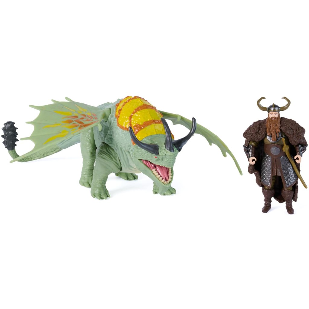 imagen de Cómo entrenar a tu dragón: Set de figuras de Tómiz Sárkány y Pléhpofa - Spin Master 2