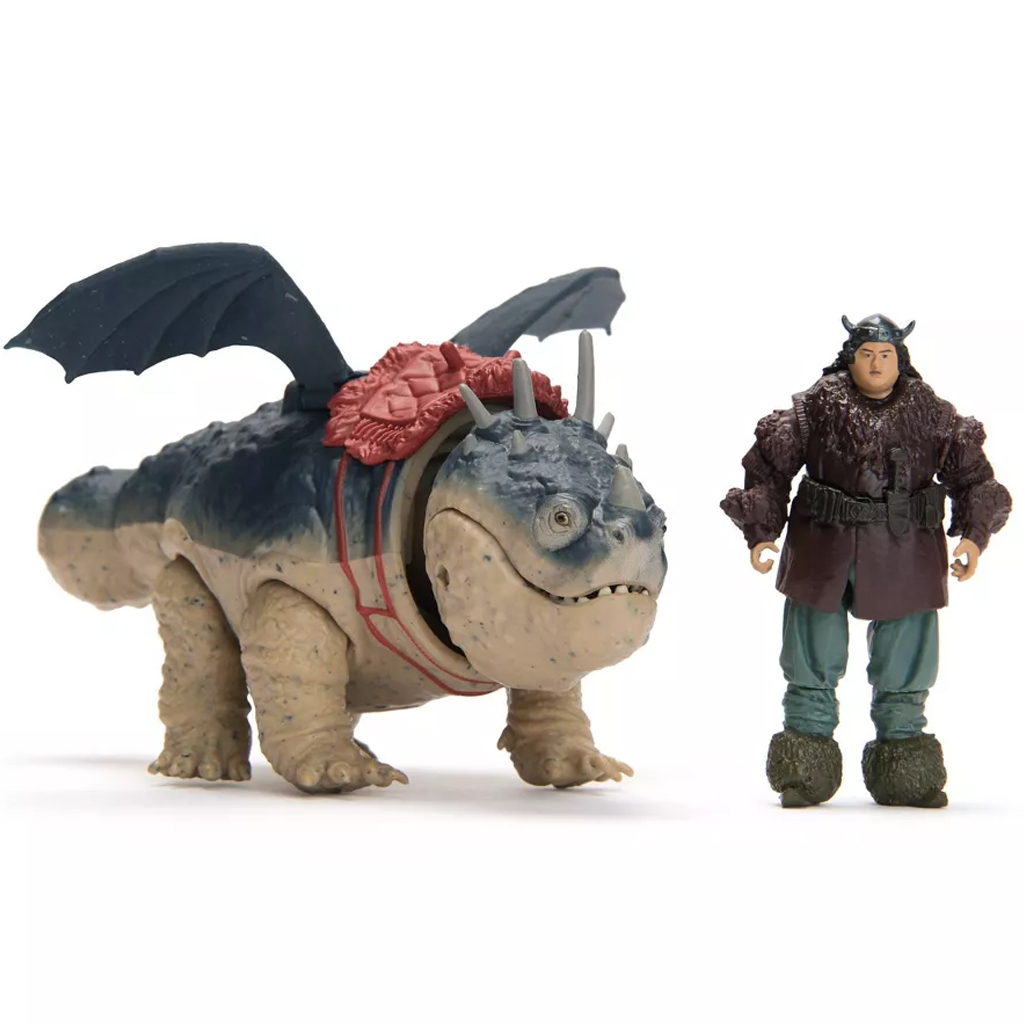 imagen de Cómo entrenar a tu dragón: Set de figuras Gronckle y Halvér - Spin Master 2