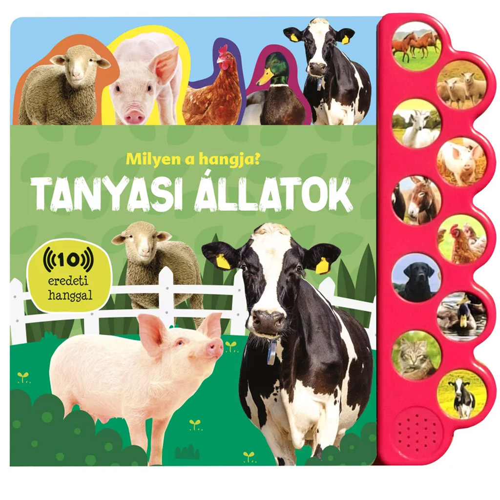 imagen de ¿Cómo suena? - Libro de bebé de animales de granja con sonido 1