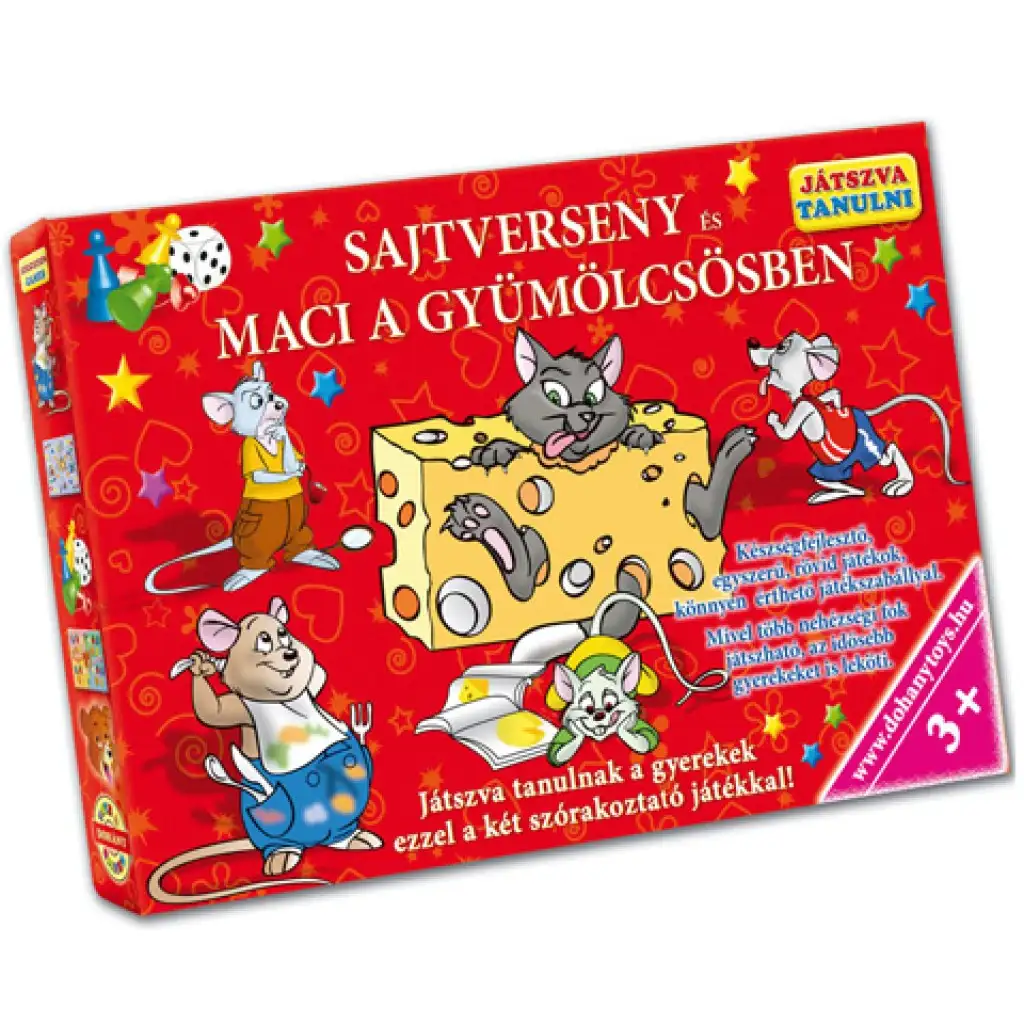 imagen de Competencia de Queso y Oso en la Frutería - D-Toys 1