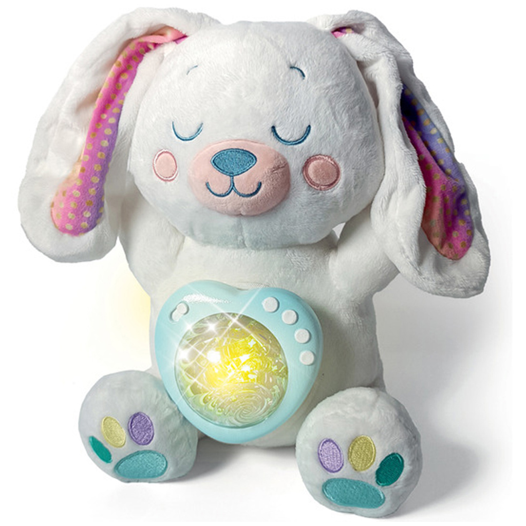 imagen de Conejito de peluche proyector de auroras boreales - Clementoni baby 2