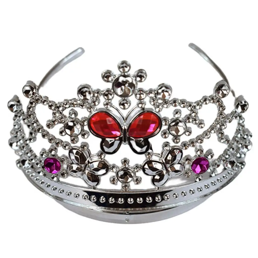 imagen de Conjunto de belleza de princesa con tiara y collar 3