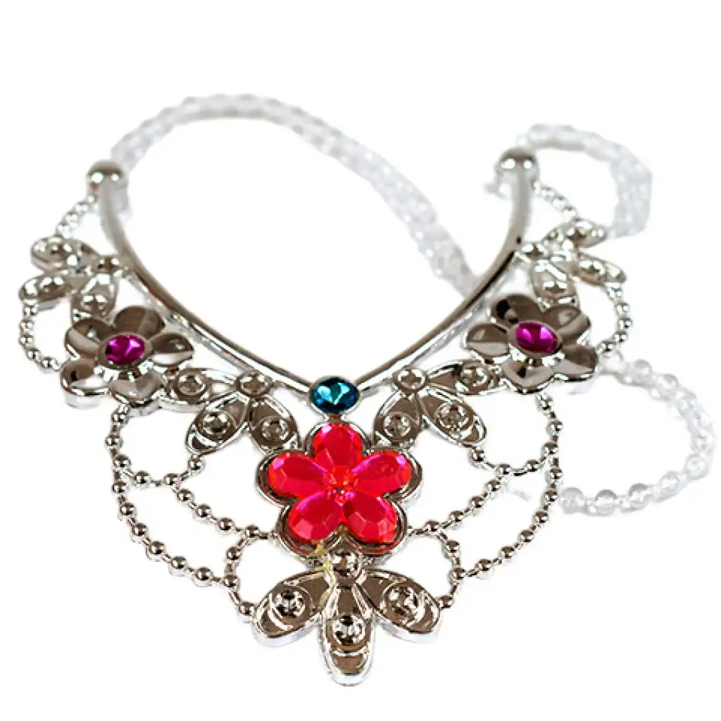 imagen de Conjunto de belleza de princesa con tiara y collar 4