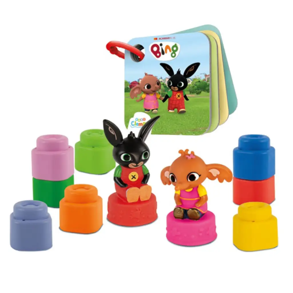 imagen de Conjunto de bloques suaves Clemmy Bing - Clementoni 2