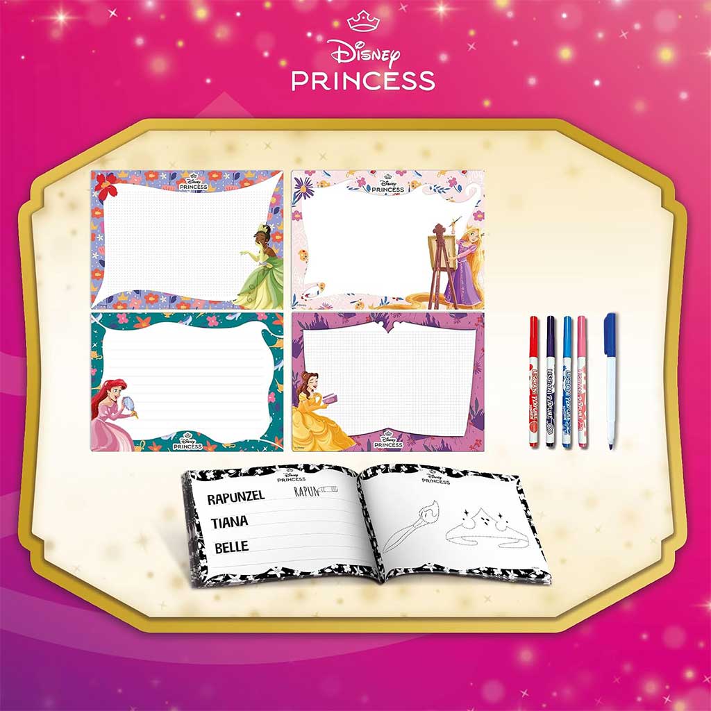 imagen de Conjunto de escuela de dibujo de Princesas Disney - Lisciani 3