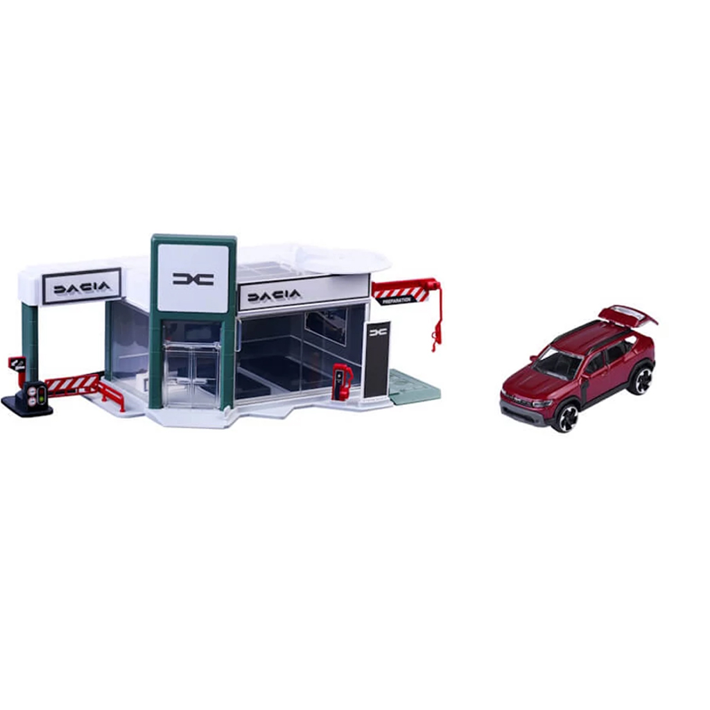 imagen de Conjunto de juego Dacia Showroom con cochecito - Dickie Toys 2