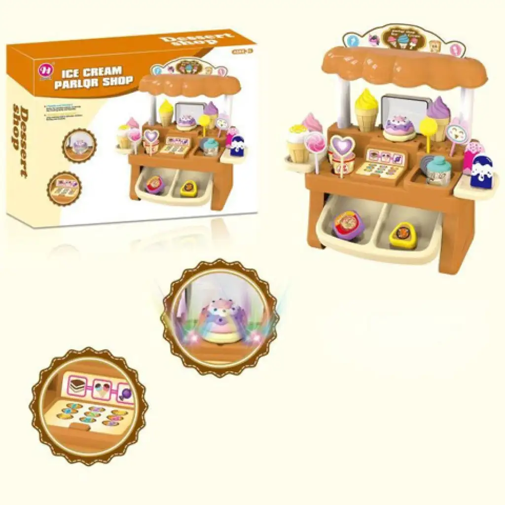 imagen de Conjunto de juego de mostrador de postres con funciones, luces y sonidos 1