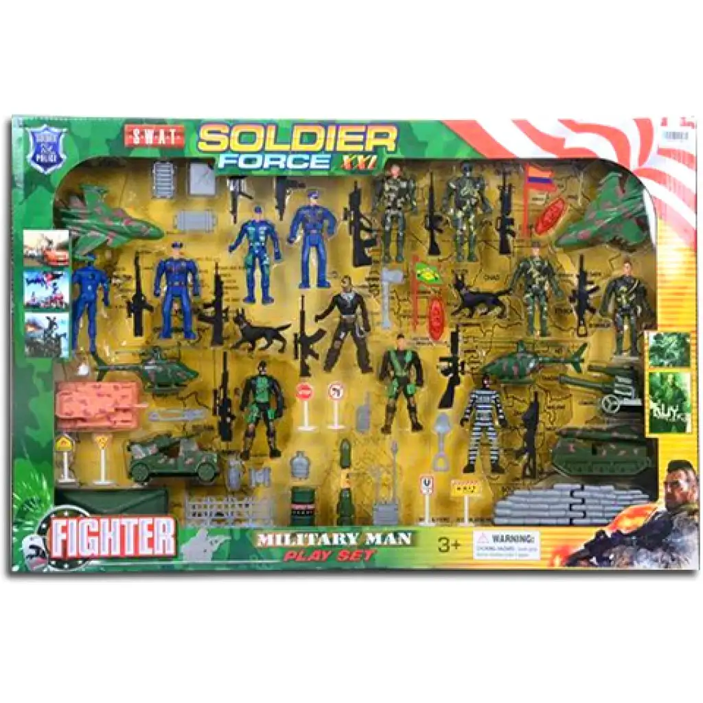 imagen de Conjunto de juego Militar Man 1