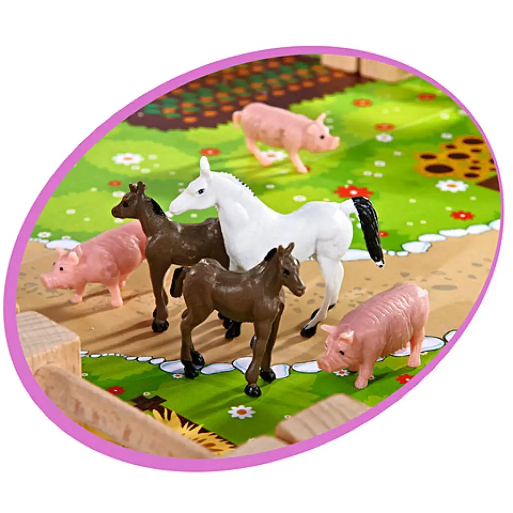 imagen de Conjunto de juguetes de granja - Eichhorn 3