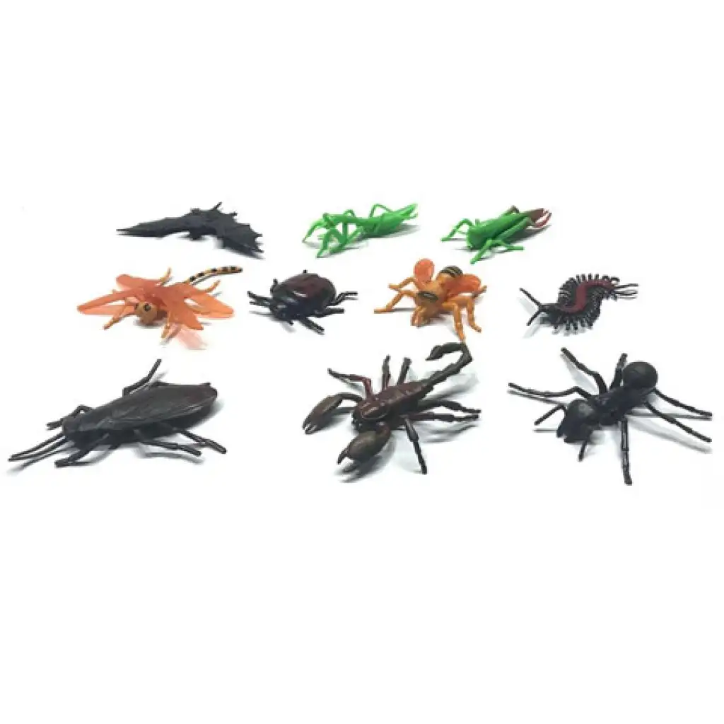 imagen de Conjunto de juguetes de insectos de 10 piezas 1