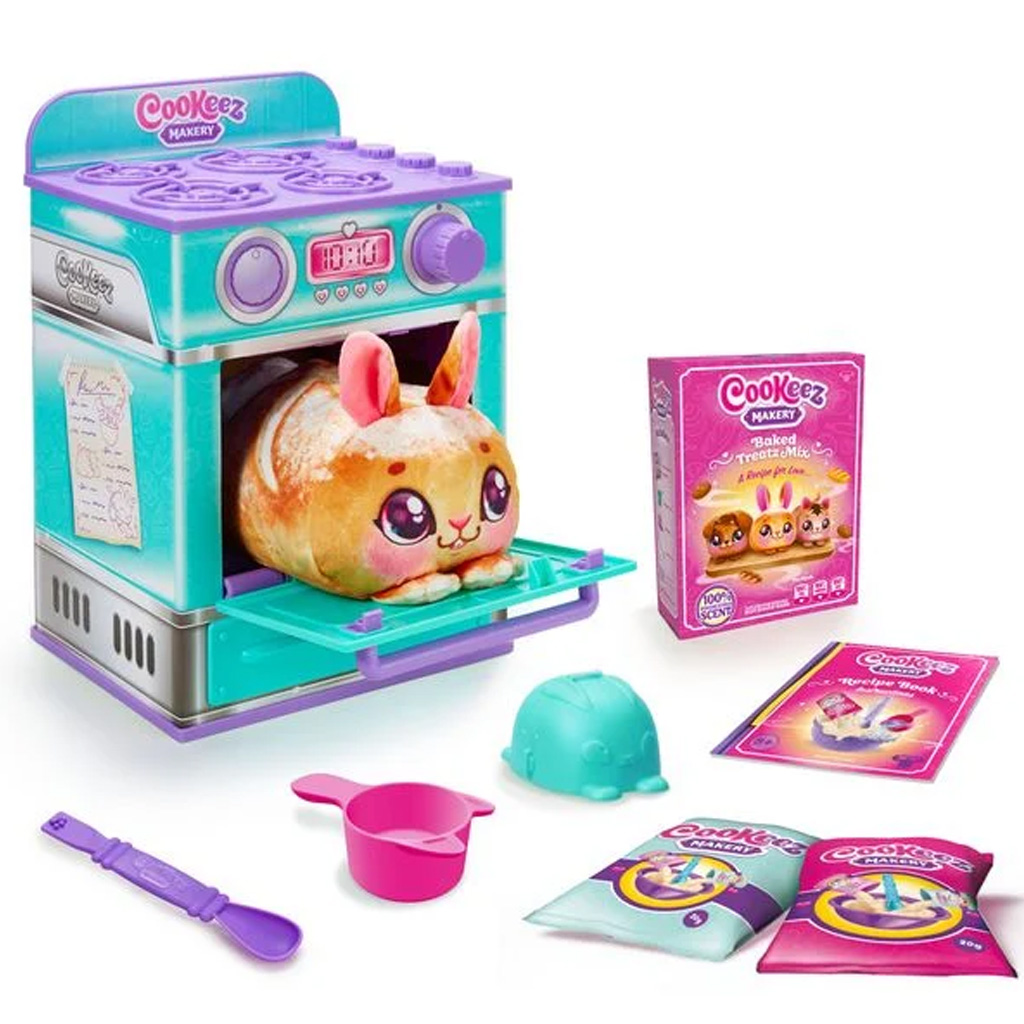 imagen de COOKEEZ Makery: Juego de horno turquesa con sorpresa de peluche 3