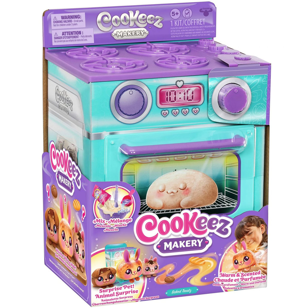 imagen de COOKEEZ Makery: Juego de horno turquesa con sorpresa de peluche 1
