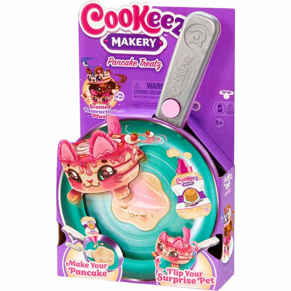 imagen de COOKEEZ Makery: Pancake Treatz sartén de crepas juego de sorpresa con peluche 1