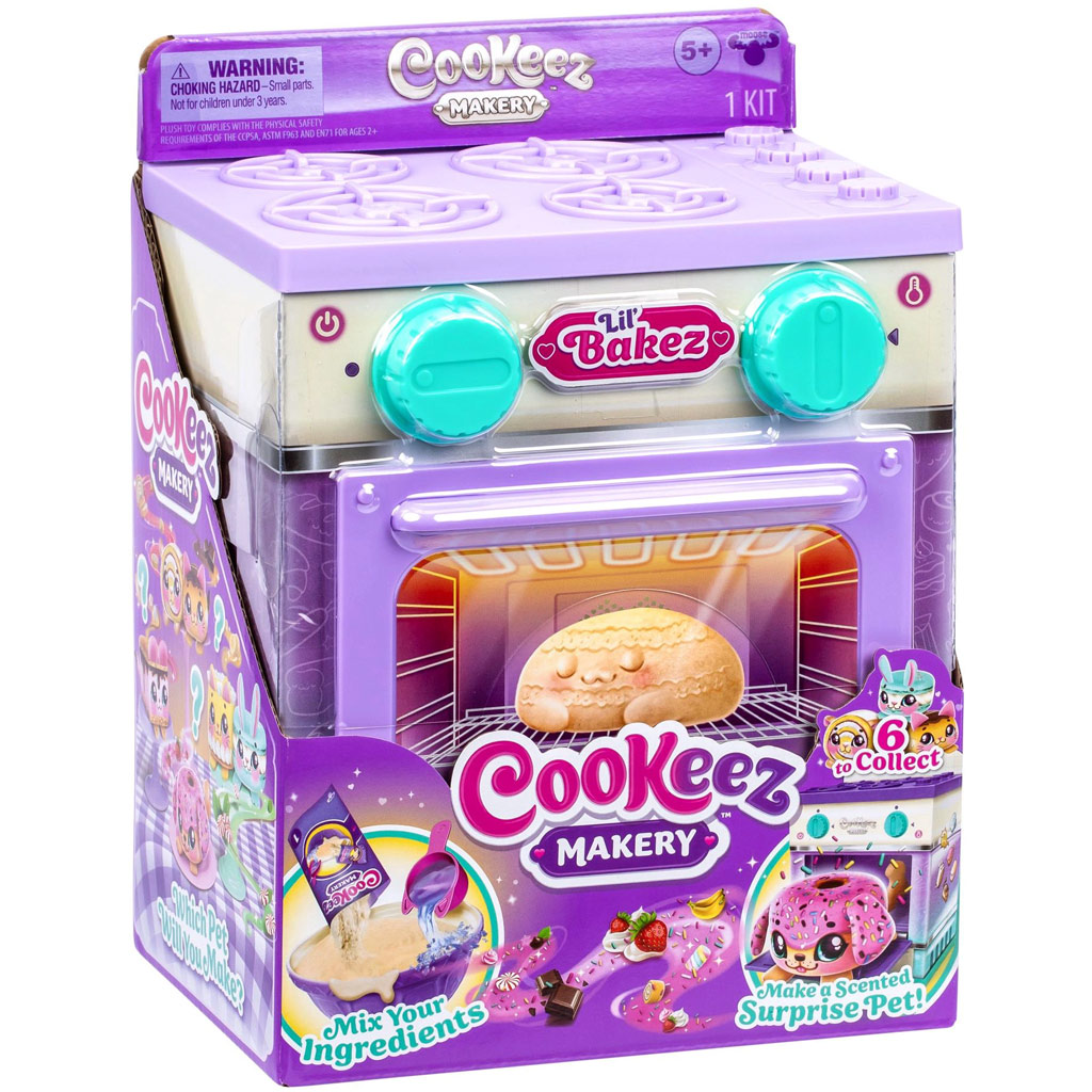 imagen de COOKEEZ Makery: Pequeño set de juego de horno con sorpresa de peluche 1