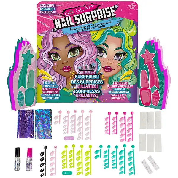 imagen de Cool Maker: Go Glam Kit de sorpresas para decoración de uñas brillante - Spin Master 2