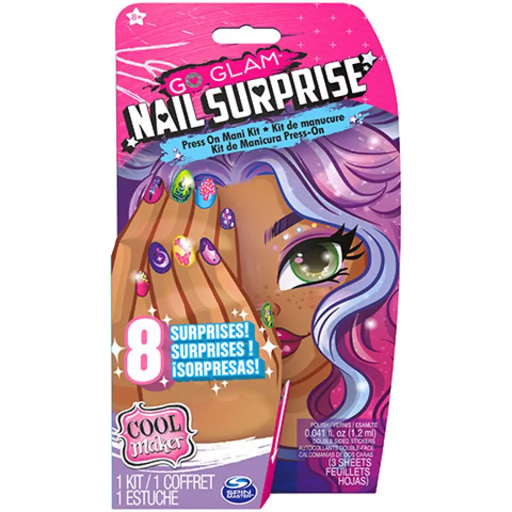 imagen de Cool Maker: GO GLAM Nail Surprise set de decoración de uñas - Spin Master 1