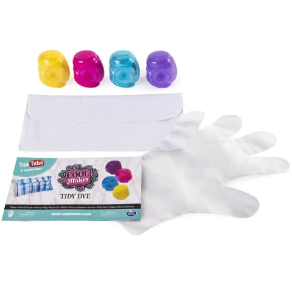 imagen de Cool Maker: Tidy Dye kit de hilos de colores - Spin Master 2