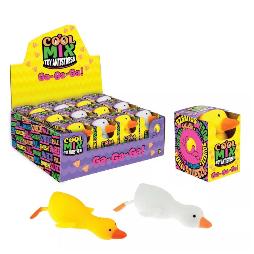 imagen de Cool Mix Lucky Duck pato de la suerte de 10,5 cm de juguete antiestrés 1
