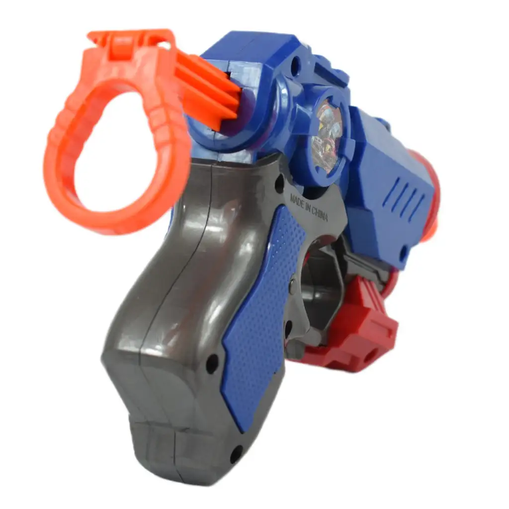 imagen de Cool Soft Bullet Gun: Arma de dardos de espuma de tamaño pequeño con balas en color azul de 14cm 5