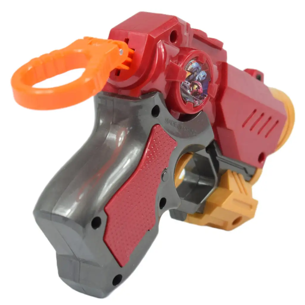 imagen de Cool Soft Bullet Gun: Arma de dardos de espuma de tamaño pequeño con balas en color rojo de 14 cm 4
