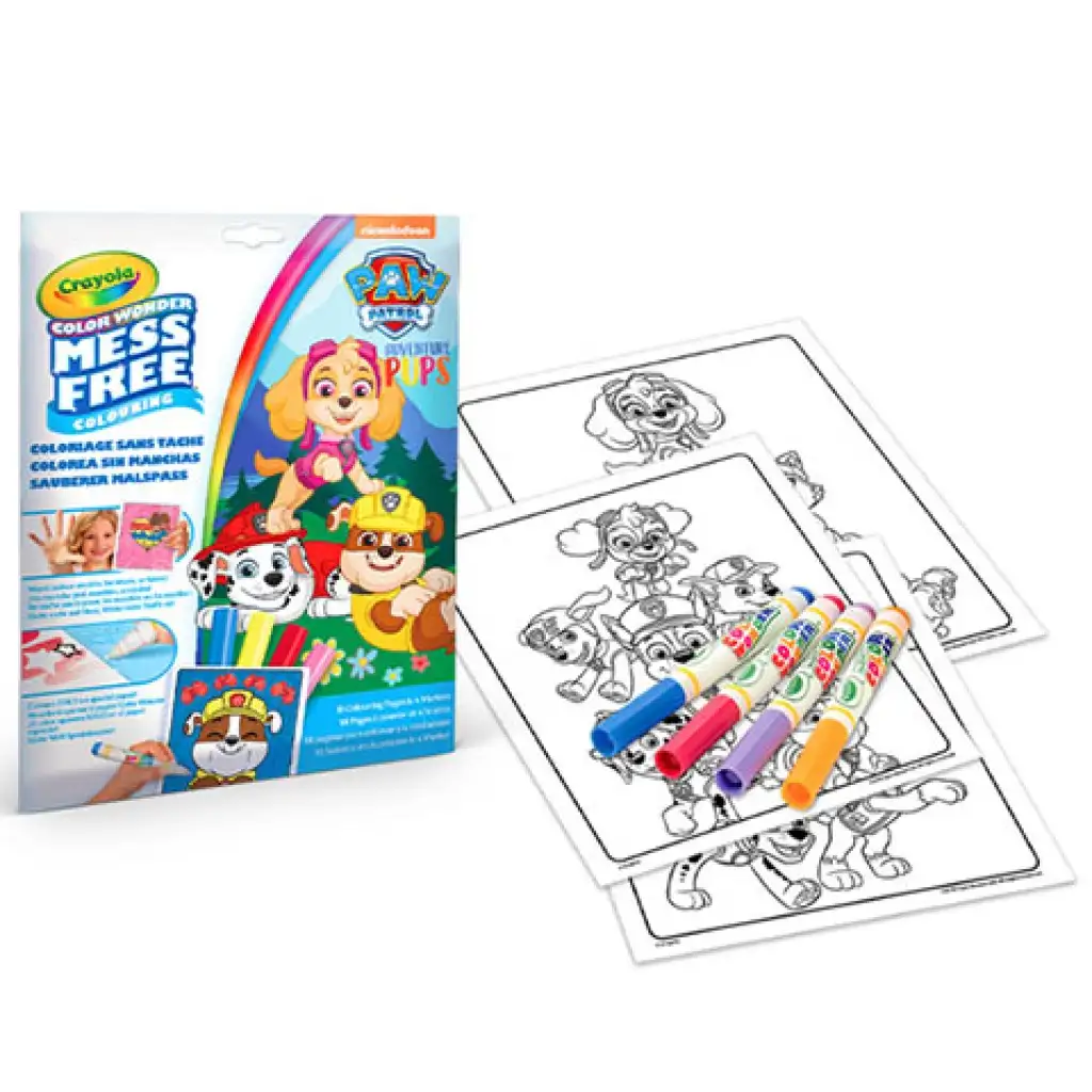 imagen de Crayola: Color Wonder Patrulla Canina libro de colorear sin manchas 2