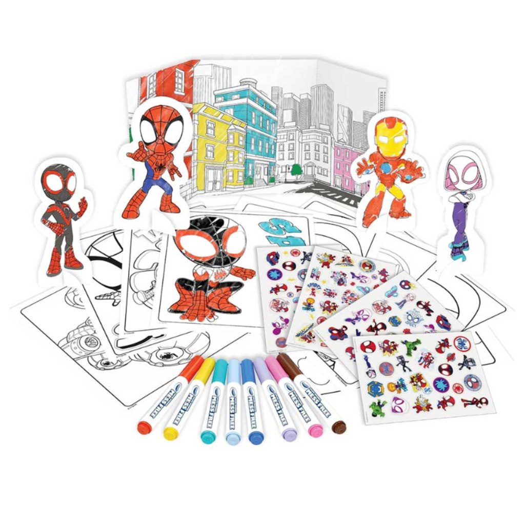 imagen de Crayola: Color Wonder Spider-Man - Set creativo de actividades de Spidey 2